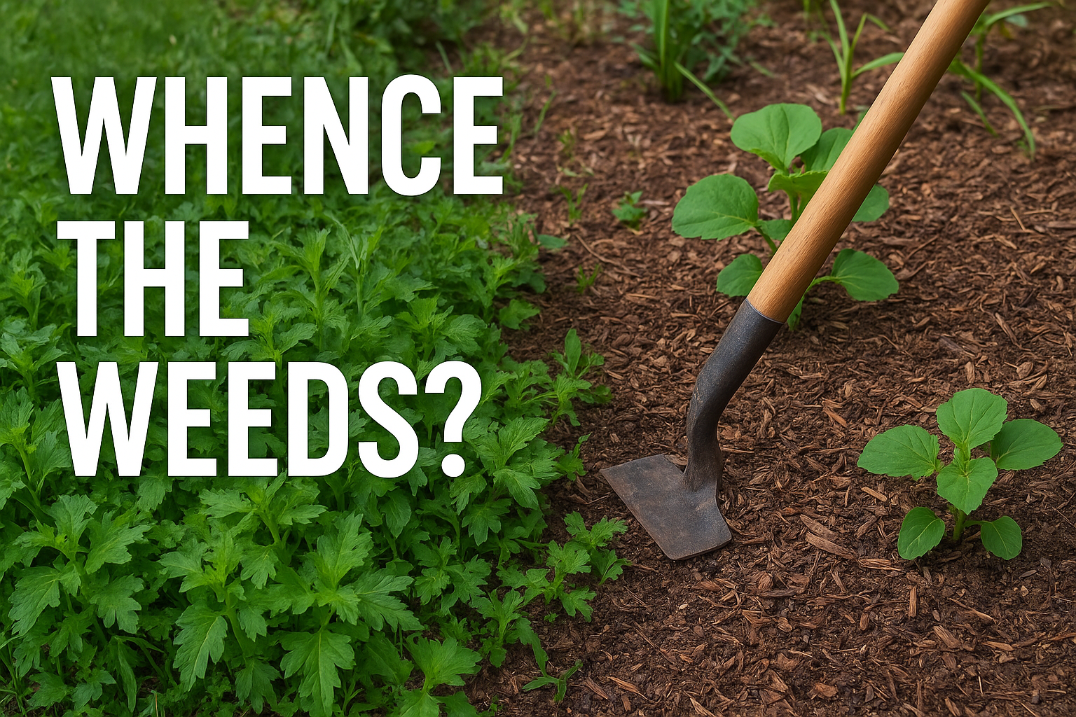 Weedless garden maintenance