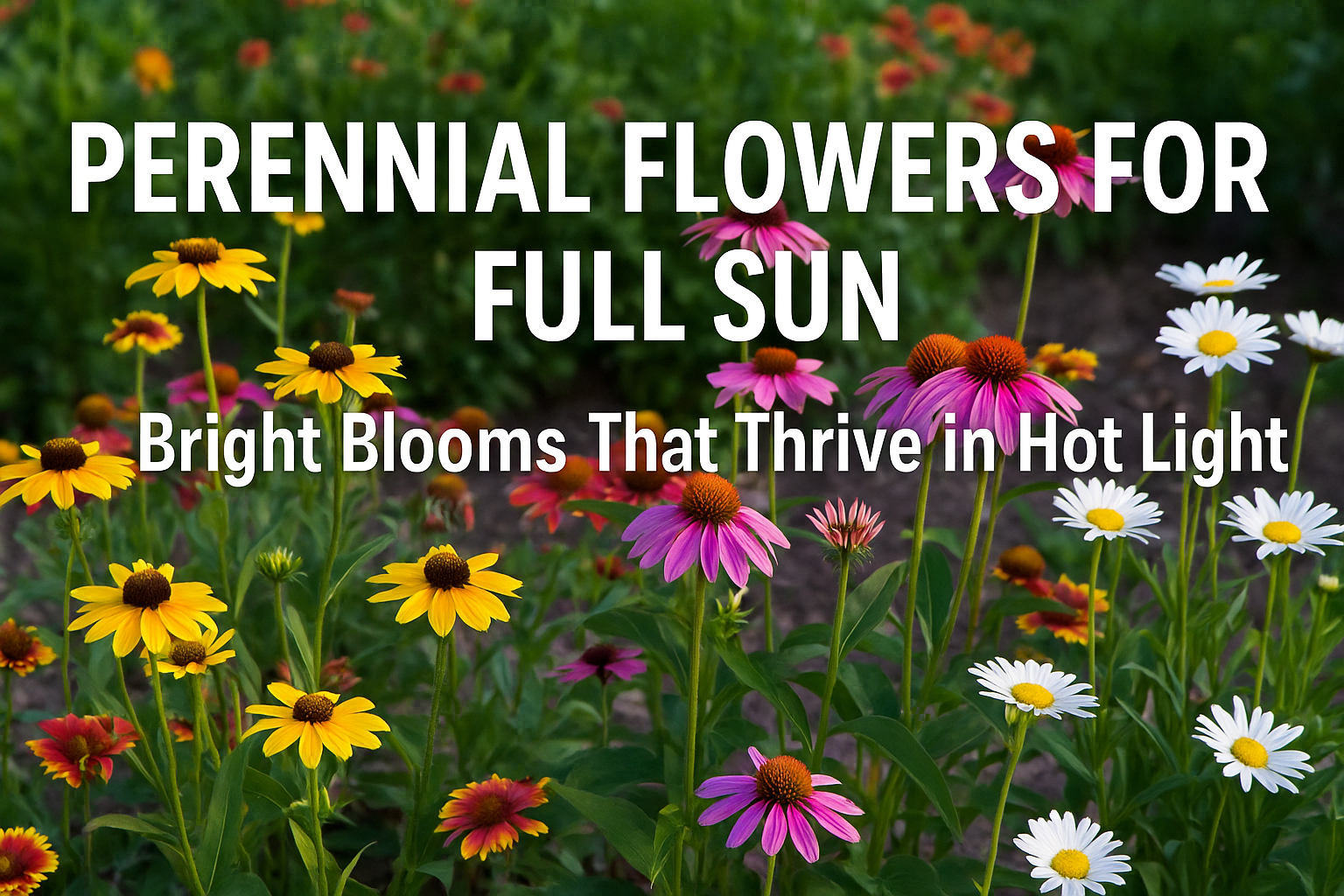 Perennial Flowers for Full Sun